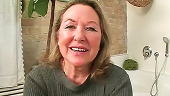 Older Woman Seduces Neighbor For Oral Pleasure