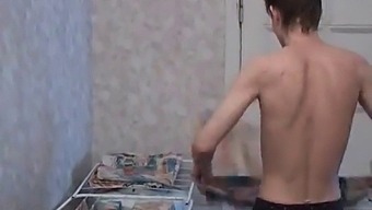 Homosexual Couple Engages In Anal And Oral Sex With Young Partner