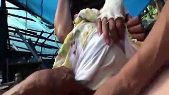 A Pregnant Asian Woman Gets Penetrated By A Vagrant In Her Own Home