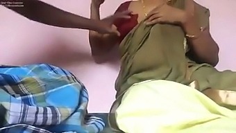 Indian Maid'S Breasts And Nipples Fondled By Employer