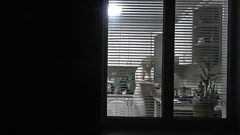 Public Nudity: Couple Seduces Voyeur Into Their Home