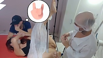 Doctor Takes Advantage During Husband And Wife'S Pro Exam