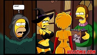 Special Halloween Treat: Simpsons Porn With Big Asses!