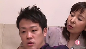 Reiko Matsui'S Seductive Grandmother Who Can'T Resist Her Desire