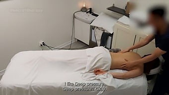 Interracial Encounter With A Sexy Young Waitress In A Spa