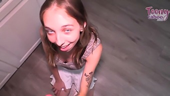 Teen Breezy Bri Experiences Taboo Creampie From Mature Seth Brogan!